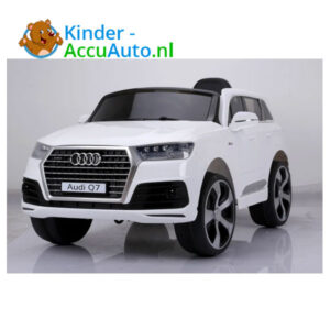 Audi Q7 sline Wit Kinderauto 1