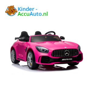 Mercedes GTR 2-zitter Roze Kinderauto 1
