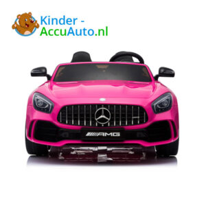 Mercedes GTR 2-zitter Roze Kinderauto 2