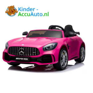 Mercedes GTR 2-zitter Roze Kinderauto 3