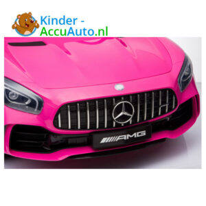 Mercedes GTR 2-zitter Roze Kinderauto 5