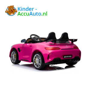 Mercedes GTR 2-zitter Roze Kinderauto 6