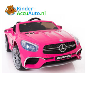 Mercedes SL65 Roze Kinderauto 4