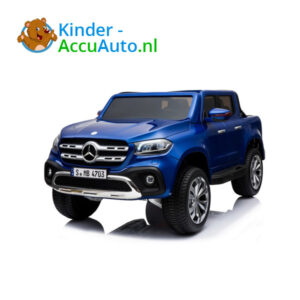 Mercedes X-Class Blauw Kinderauto 2persoons 4WD 3