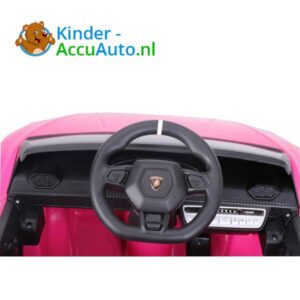 Lamborghini Huracan Roze Kinderauto 7
