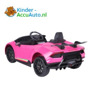 Lamborghini Huracan Roze Kinderauto 8