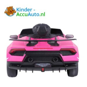 Lamborghini Huracan Roze Kinderauto 9
