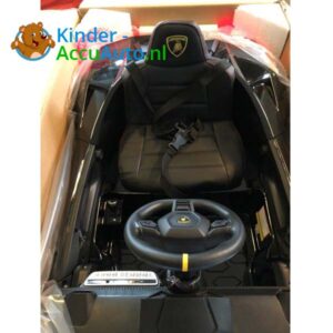 Lamborghini Huracan Zwart Kinderauto 11