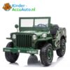 Jeep Army Groen Kinderauto 4WD 1