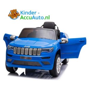 Jeep Grand Cherokee Blauw Kinderauto 8