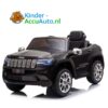 Jeep Grand Cherokee Zwart Kinderauto 1