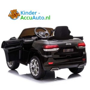 Jeep Grand Cherokee Zwart Kinderauto 7