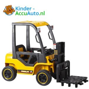 elektrische heftruck kinder geel 1