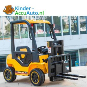 elektrische heftruck kinder geel 4