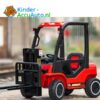 elektrische heftruck kinder rood 1