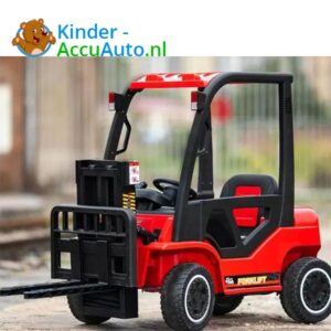elektrische heftruck kinder rood 1