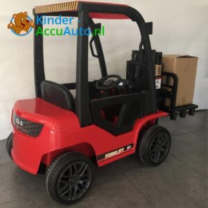 elektrische heftruck kinder rood 3