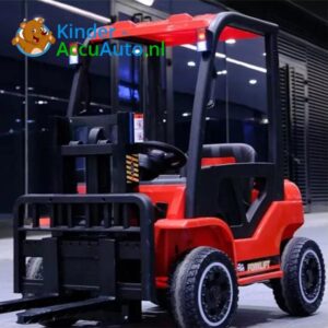 elektrische heftruck kinder rood 5