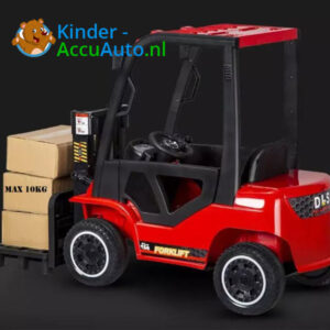 elektrische heftruck kinder rood 6