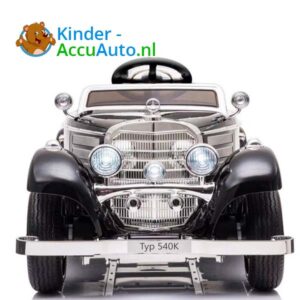 mercedes benz 540k elektrische kinderauto zwart 2