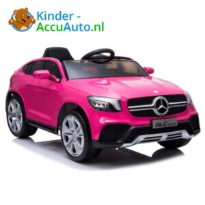 mercedes benz glc coupe elektrische kinderauto roze 1
