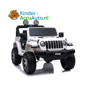 Jeep Wrangler Rubicon Wit Kinderauto 2