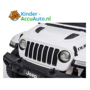 Jeep Wrangler Rubicon Wit Kinderauto 4