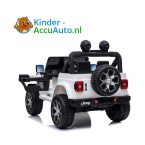 Jeep Wrangler Rubicon Wit Kinderauto 5