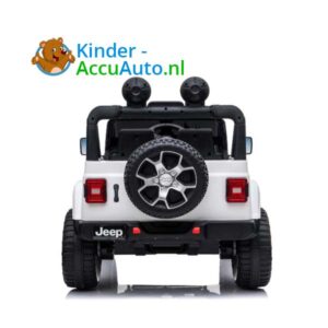 Jeep Wrangler Rubicon Wit Kinderauto 7
